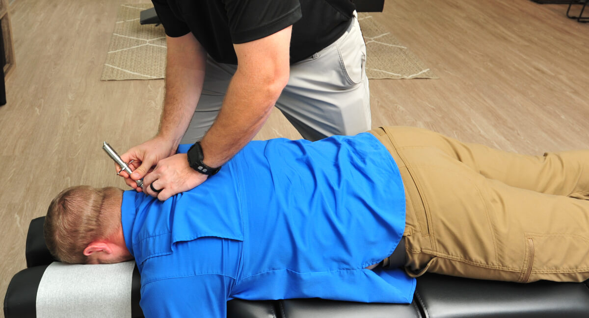 Wichita patient treated with Torque Release Technique