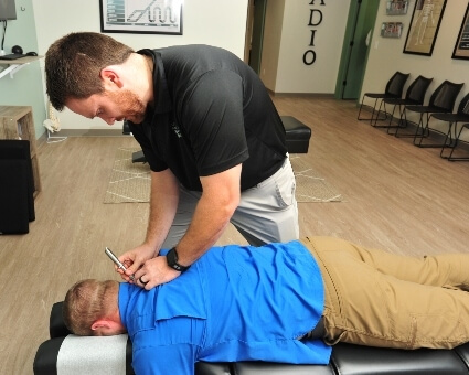 Toque Release Technique used to treat patient