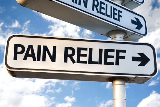 Pain relief sign