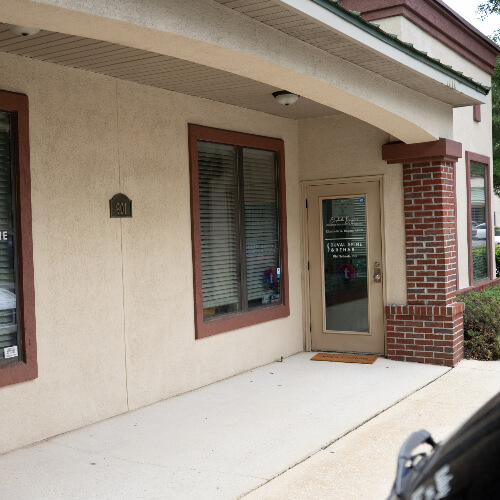 Office front door