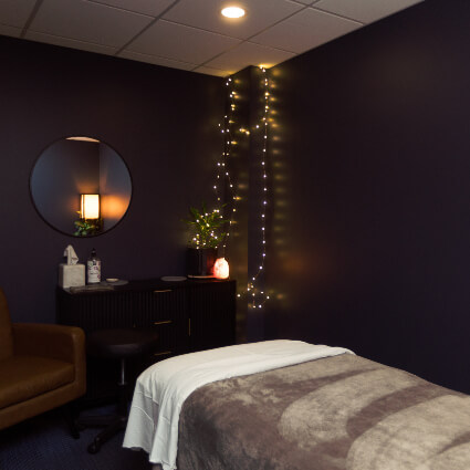 massage therapy room