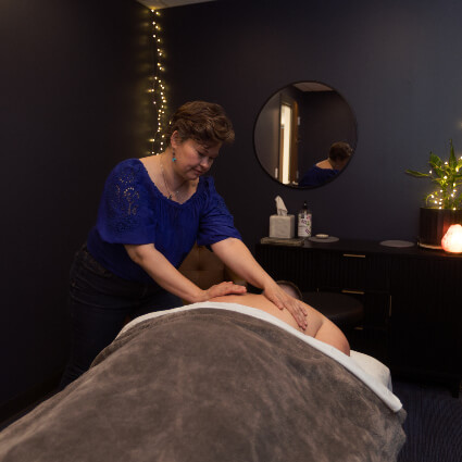 Woman doing massage