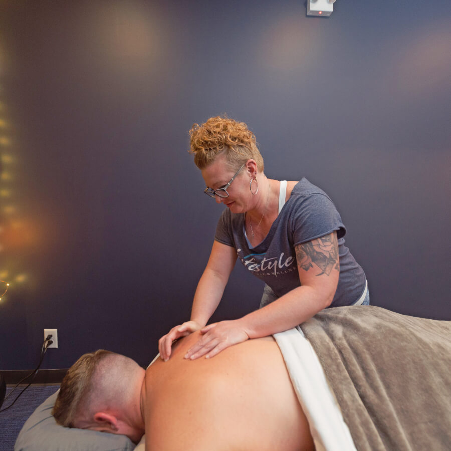 shoulder massage