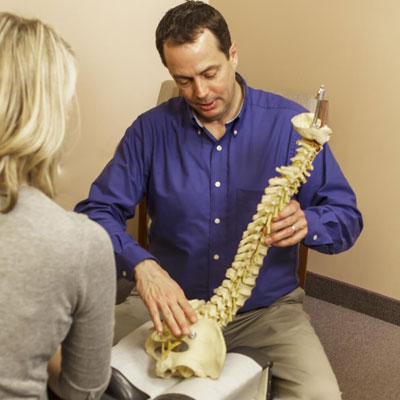 dr talking about spine