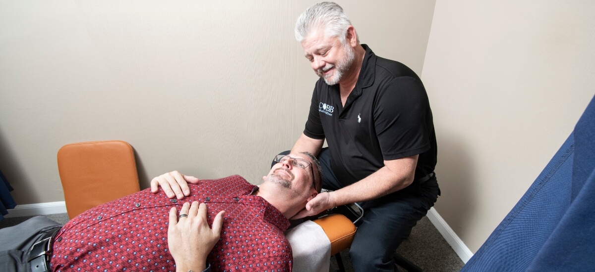 Tampa patient treated with Chiropractic Care