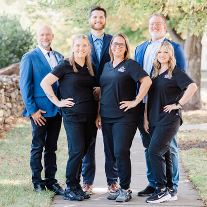 RiverTowne Family Chiropractic team outdoors