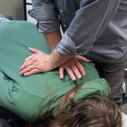 manual back adjustment