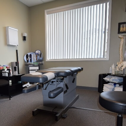 our adjusting room