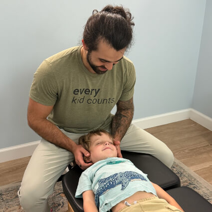 Child neck adjustment