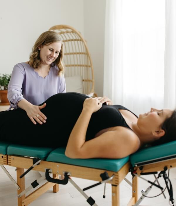 pregnant patient adjustment