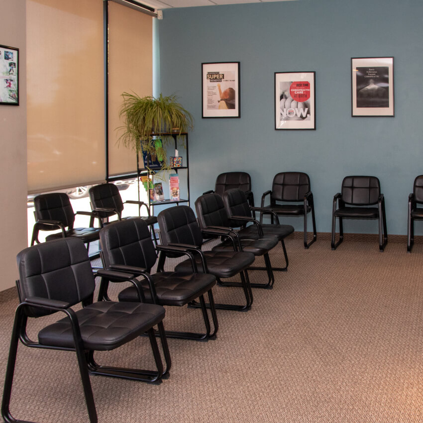 Craig Ranch Chiropractic patient waiting area