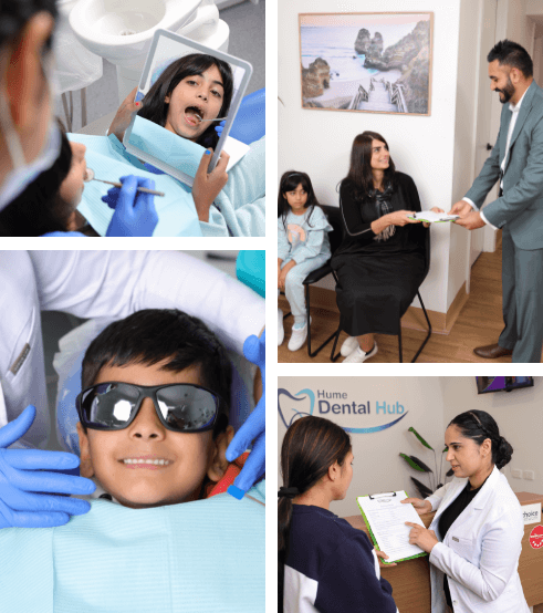 collage of photos of our patients