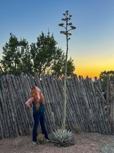 Elle with Yucca