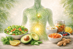 Healthy lymph and digestion