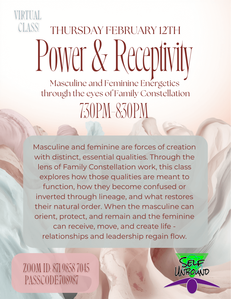 Power  and receptivity