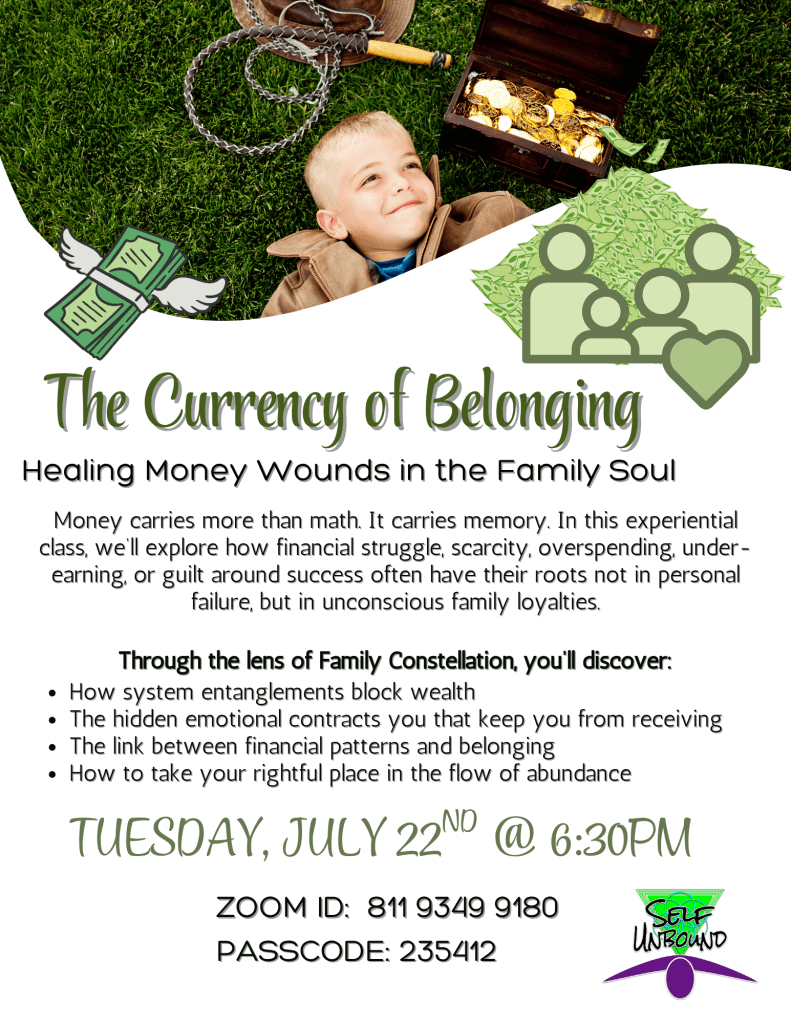 The currency of belonging