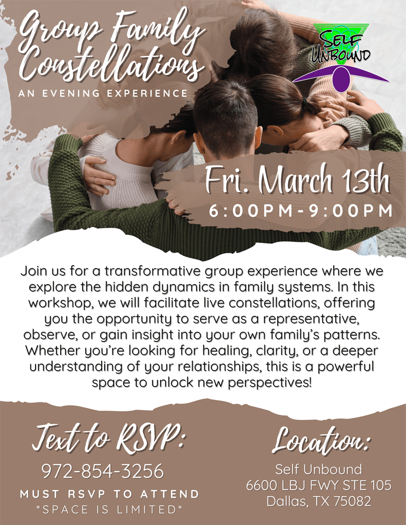 group family constellations flyer