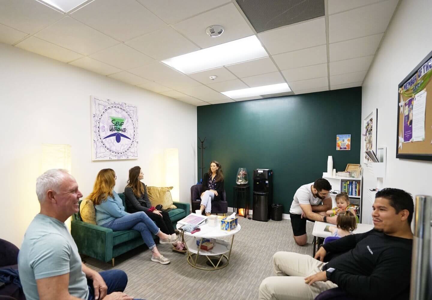 patients in the waiting room