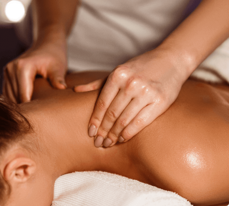 Female patient Massage Therapy