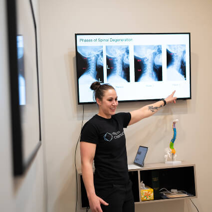 pointing xray