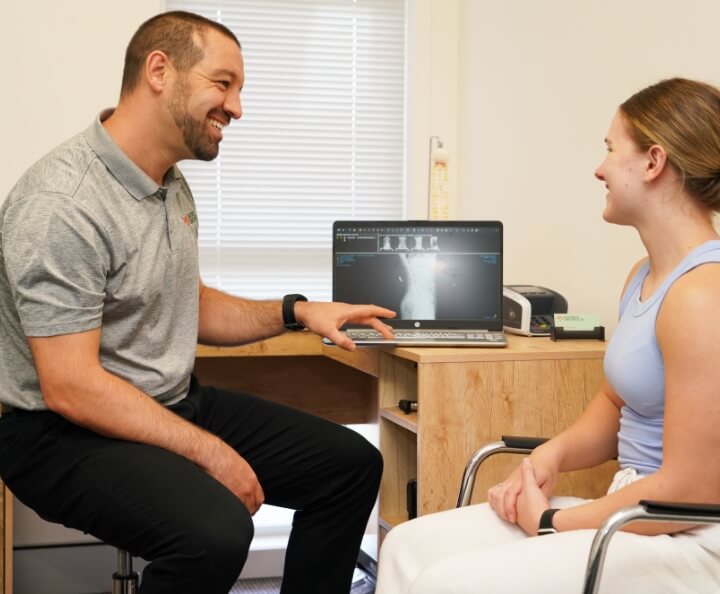 Female patient adjustment