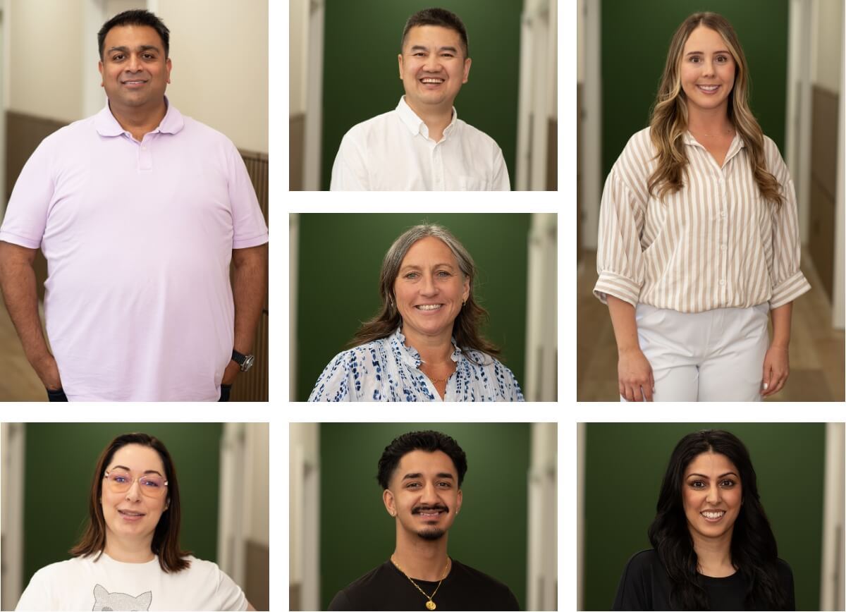 collage of patient photos