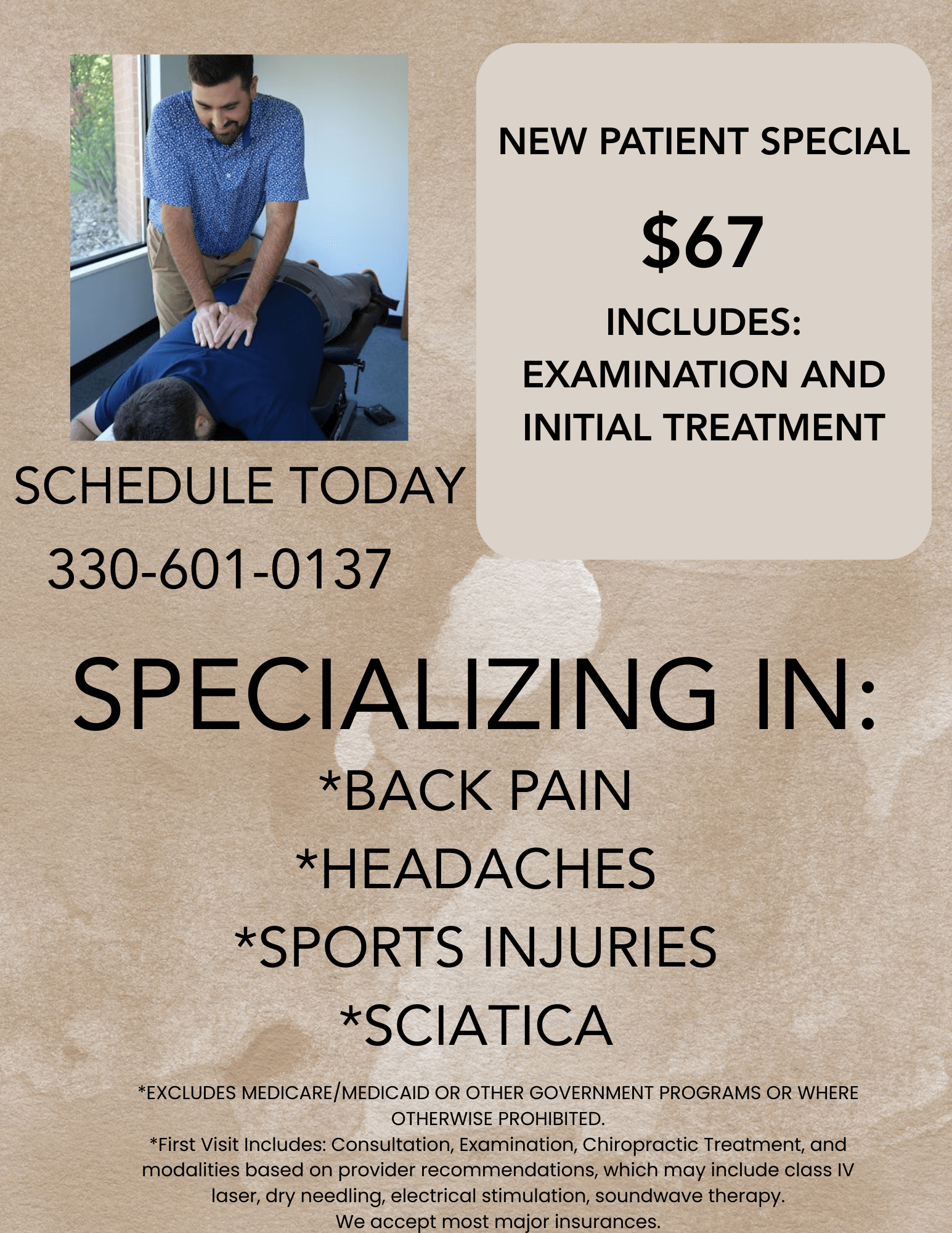 Teal Green Modern Medical Service Flyer (1)