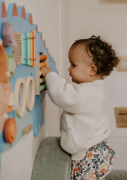 Child in Play Area