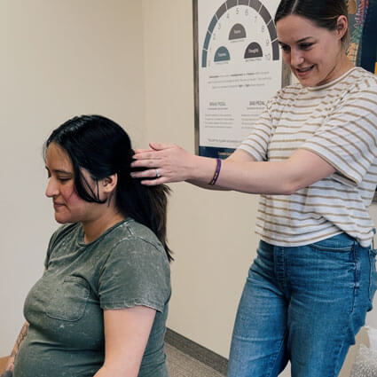 Perinatal patient upper cervical