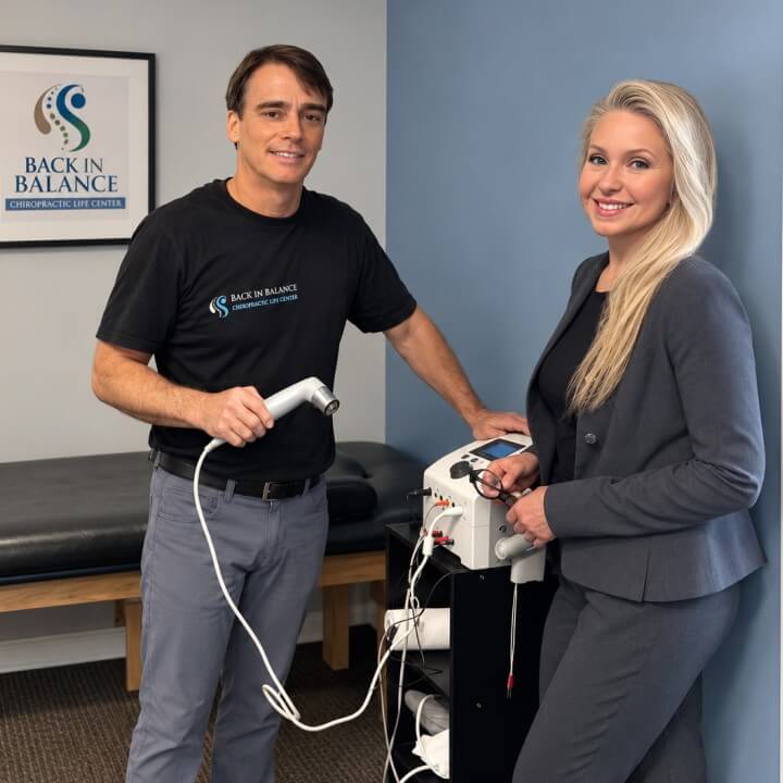 Summerville Chiropractor Dr. Pisani with patient