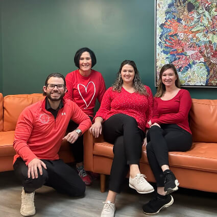 Conshohocken Chiropractic Center team on couch