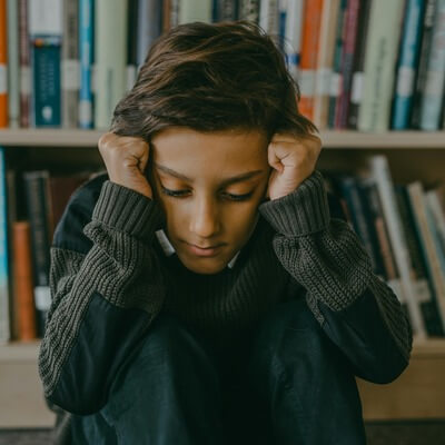 anxious child