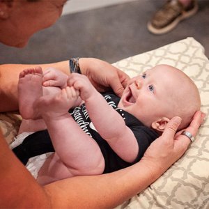 happy infant