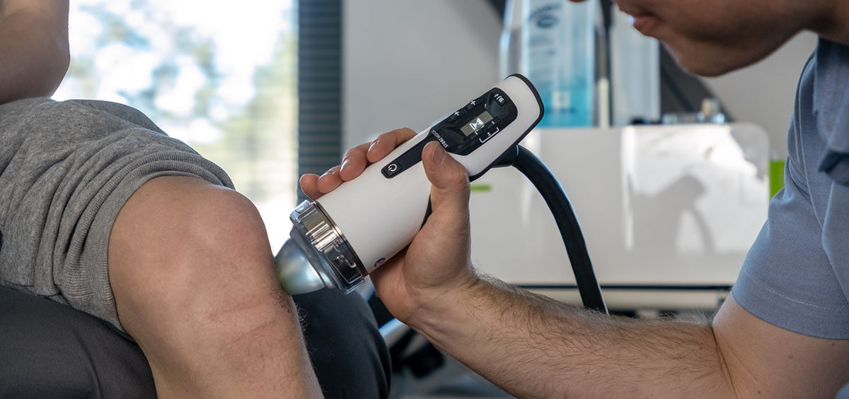 shockwave therapy on knee