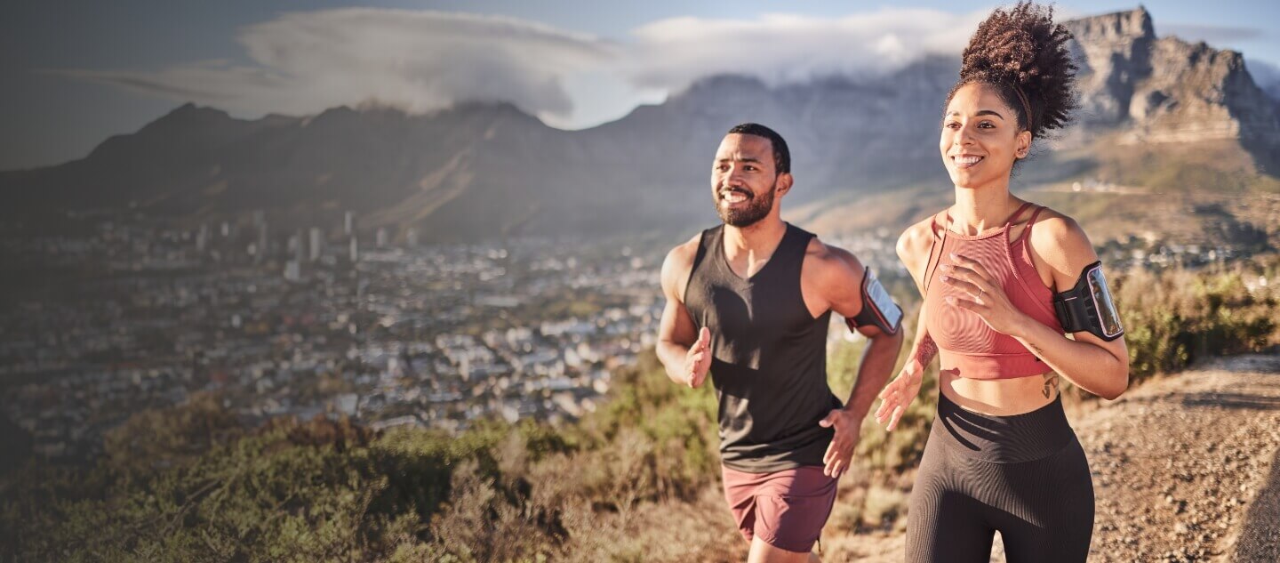 couple running