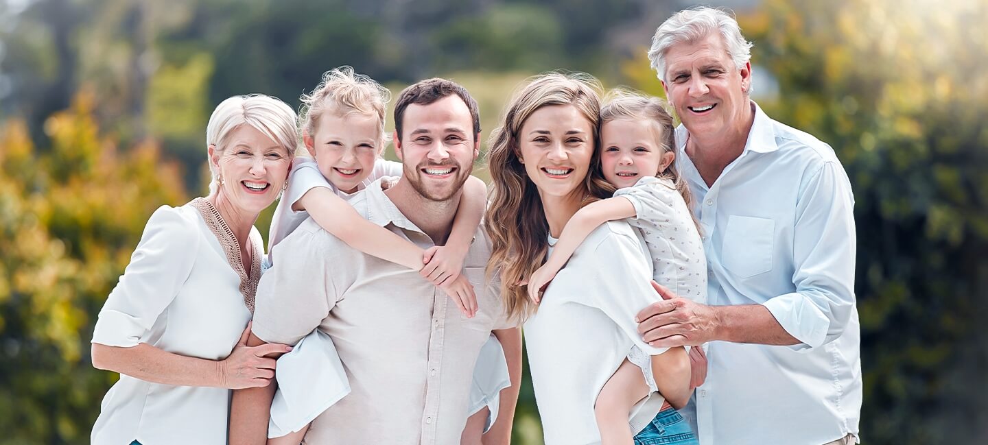 multigeneration family photo