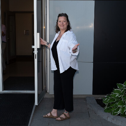 Welcoming patients to practice