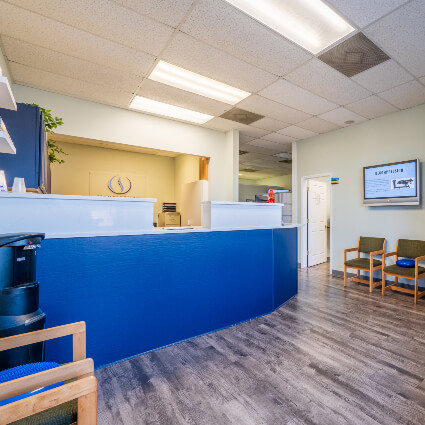 Harrisburg Chiropractic and Wellness Center front desk