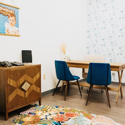 Somerset Family Chiropractic consultation room