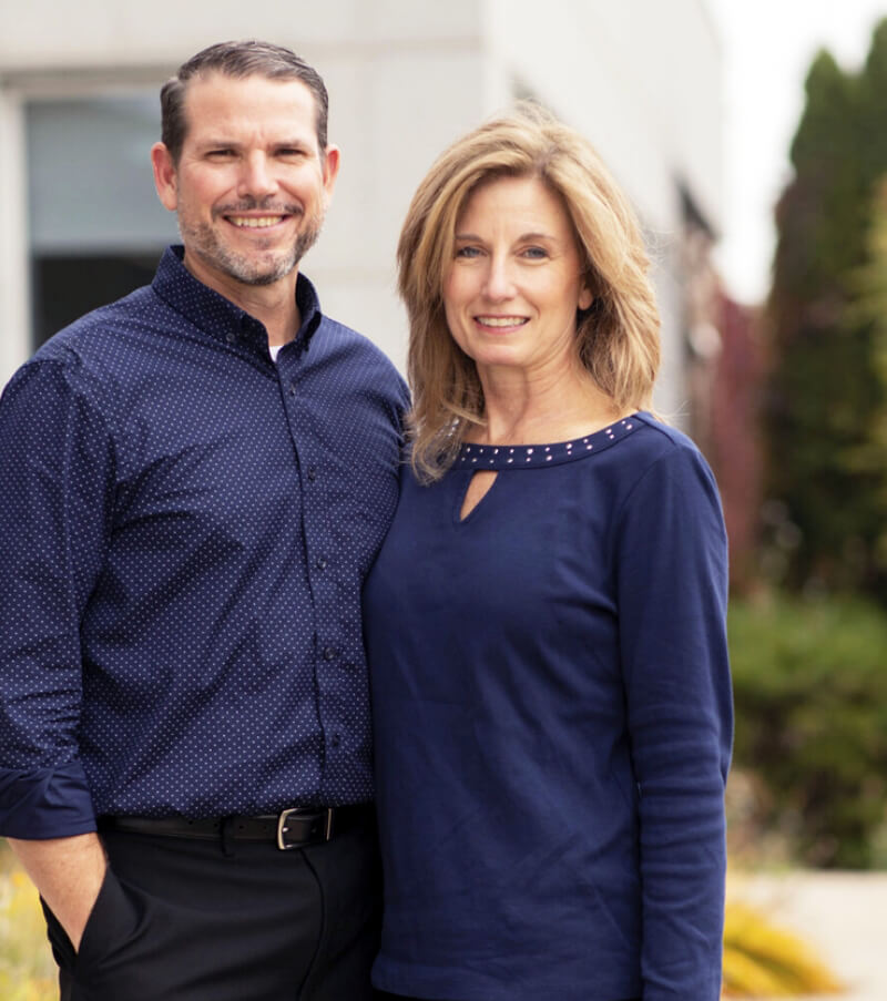Donna Roerick and Dr. Mark