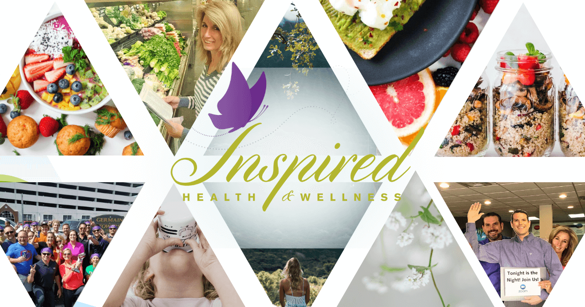 Inspired Health & Wellness photo collage banner
