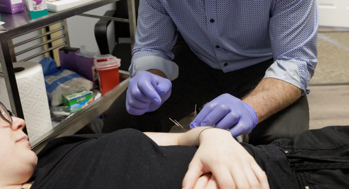 Belleville patient treated with Dry Needling at Back Pain Clinic