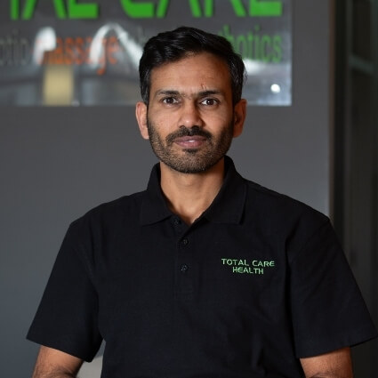 Surrey physiotherapist Harpreet Puri