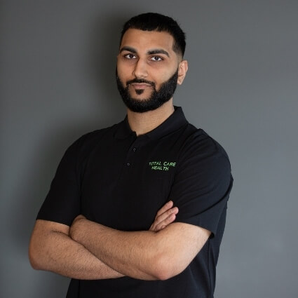 Surrey massage therapist Jasondeep Sull
