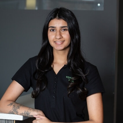 Surrey massage therapist Lauren Aujla