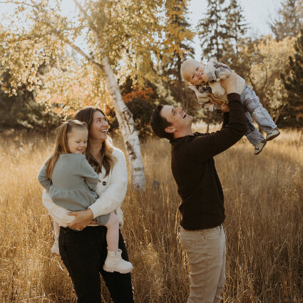 Dr. Alex and family