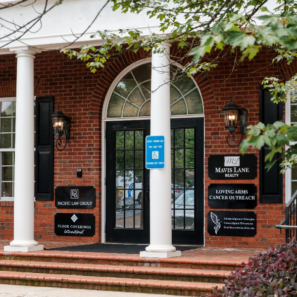 Office front door exterior