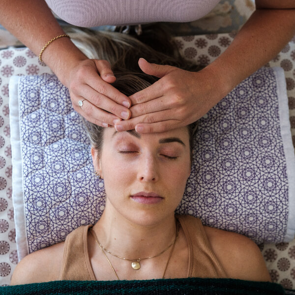 Close up view of Massage Therapy treatment