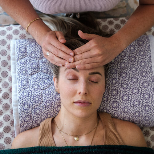 Patient treated with reiki