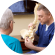 holding spine model
